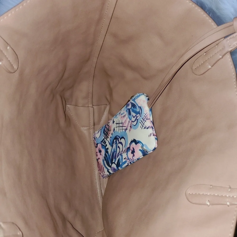 Purse with Attached Pouch